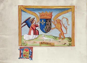 Wappen von Anne de Bretagne (1477-1514) 1515